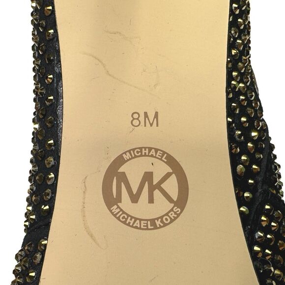 MICHAEL | Michael Kors Rue Crystal Embellished Stiletto Boot - Size 8M - Picture 8 of 8
